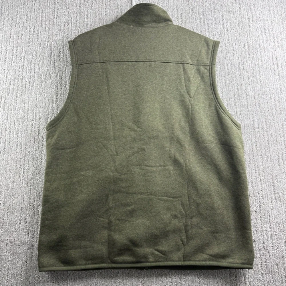 Ororo Heated Apparel Fleece Vest Mens XL Green Full Zip NWT - No Battery